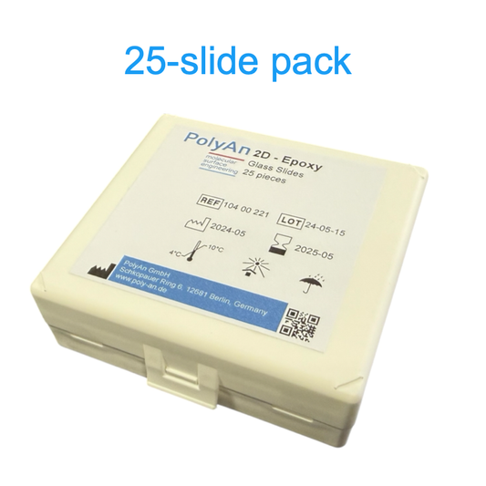 PolyAn 2D-Azide Glass Slide (25 slides/box)
