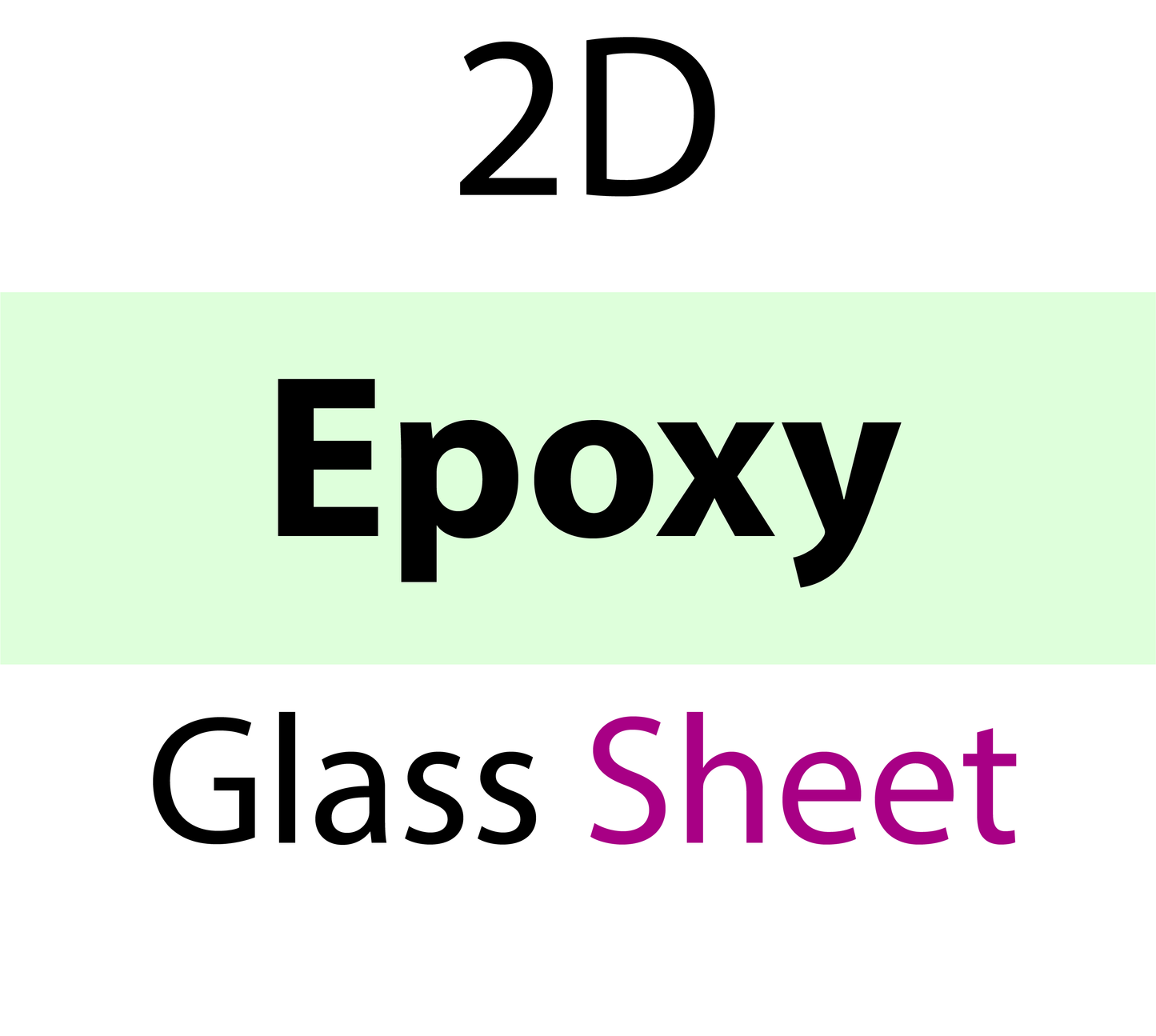 2D-Epoxy Glass Sheet