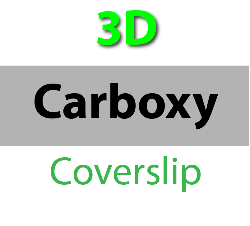 104-00-106 PolyAn 3D-Carboxy Coverslip (5 pcs/box)