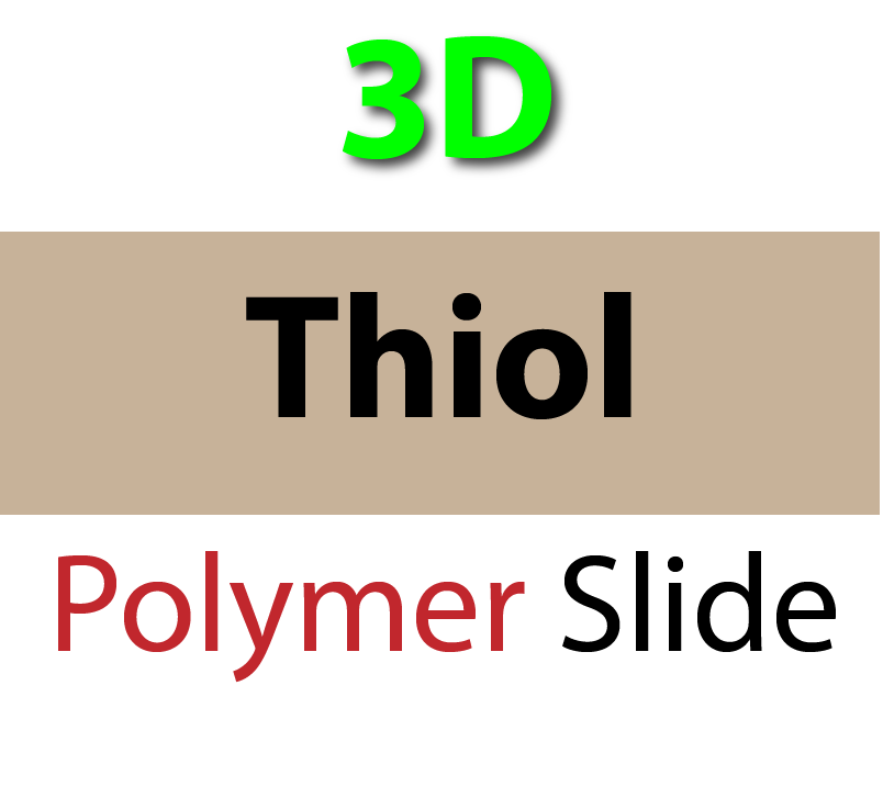 104-00-555 PolyAn 3D-Thiol Polymer Slide (5 slides/box)