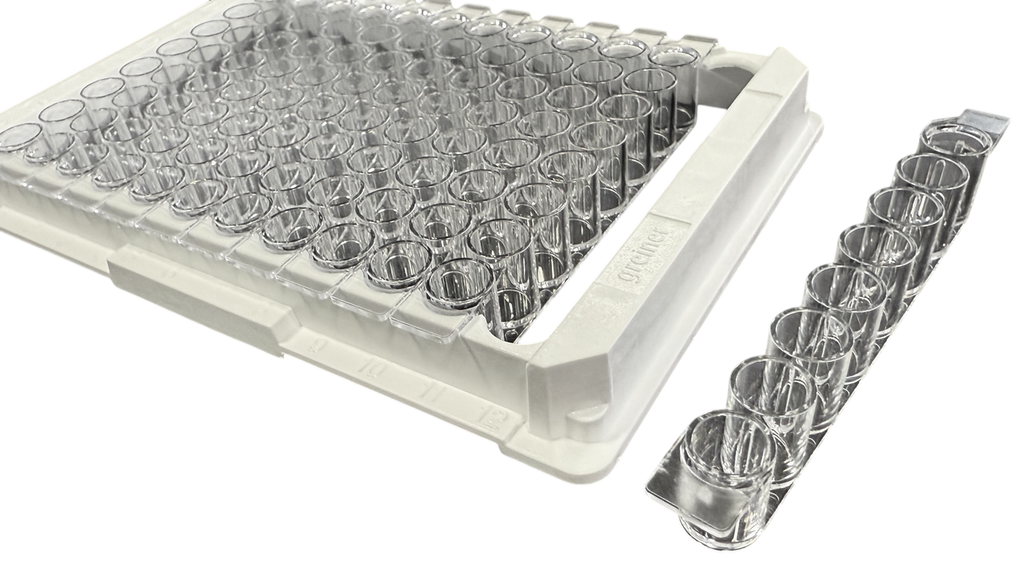 00-692-251 PolyAn Covalently coated Streptavidin 96 well 12x8 strip plate - transparent - flat bottom