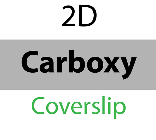 104-00-126 PolyAn 2D-Carboxy Coverslip (5 pcs/box)