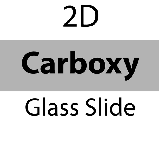 104-00-121 PolyAn 2D-Carboxy Glass Slide (25 slides/box)