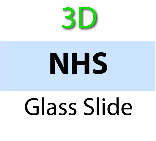 104-00-402 PolyAn 3D-NHS (hydrophilic) Glass Slide (25 slides/box)