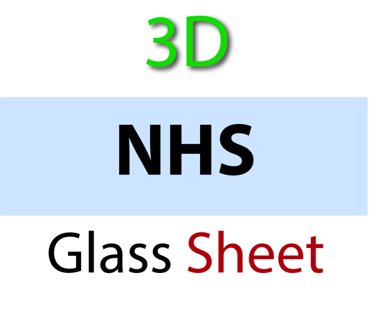 104-00-408 PolyAn 3D-NHS glass sheets - 110 x 74 x 1 mm - (5 sheets/box)