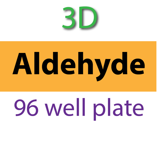 00-705-301 PolyAn 3D-Aldehyde 96-well multipart plate - glass bottom - square wells