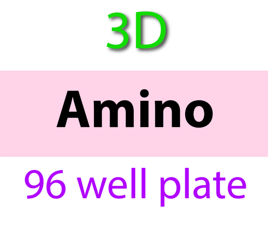 00-705-001 PolyAn 3D-Amino 96-well multipart plate - glass bottom - square wells