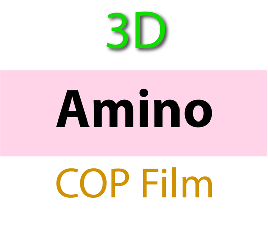 104-00-056 PolyAn 3D-Amino COP film - 25x75mm - 188µm thickness (5 sheets/box)
