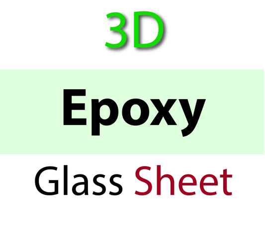 3D epoxy glass sheet